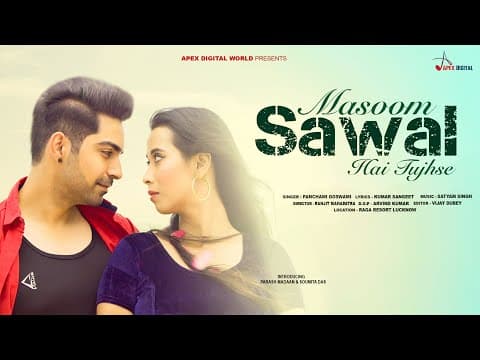 Masoom Sawal Hai Tujhse - -@panchamigoswami Kumar Sangeet official YouTube thumbnail