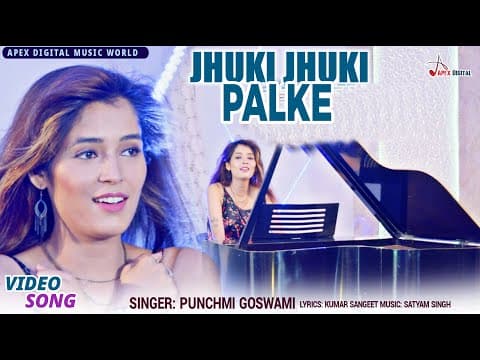 Jhuki Jhuki Palke- - @panchamigoswami || New Song || Hindi song official YouTube thumbnail