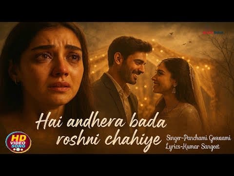 Hai Andhera Bada, Roshni Chahiye ! Singer-Panchami Goswami ! Lyrics-Kumar Sangeet ! Sad official YouTube thumbnail